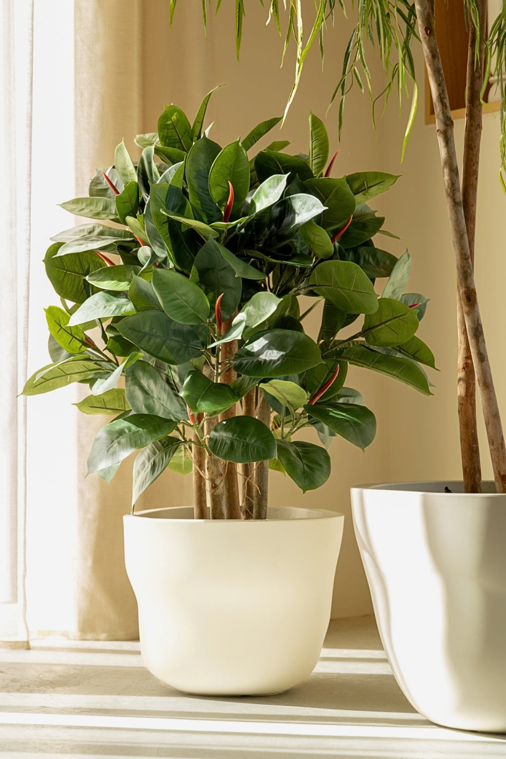 Ficus Elastica Kunstplant 90cm