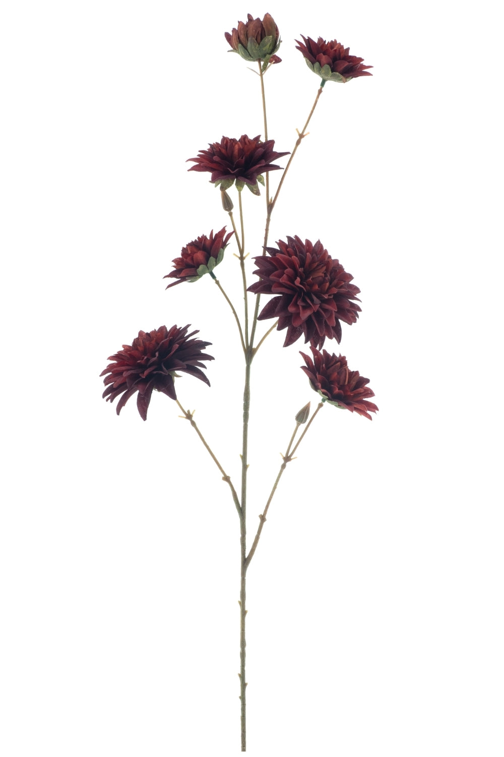 Dahlia kunstbloem Rood 96cm