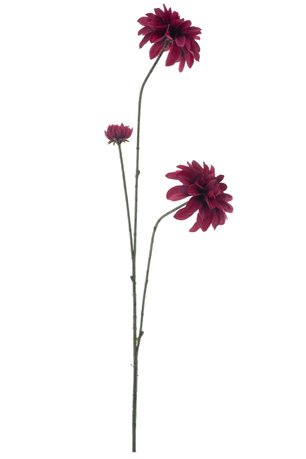 Chrysant Kunstbloem Rood 81cm