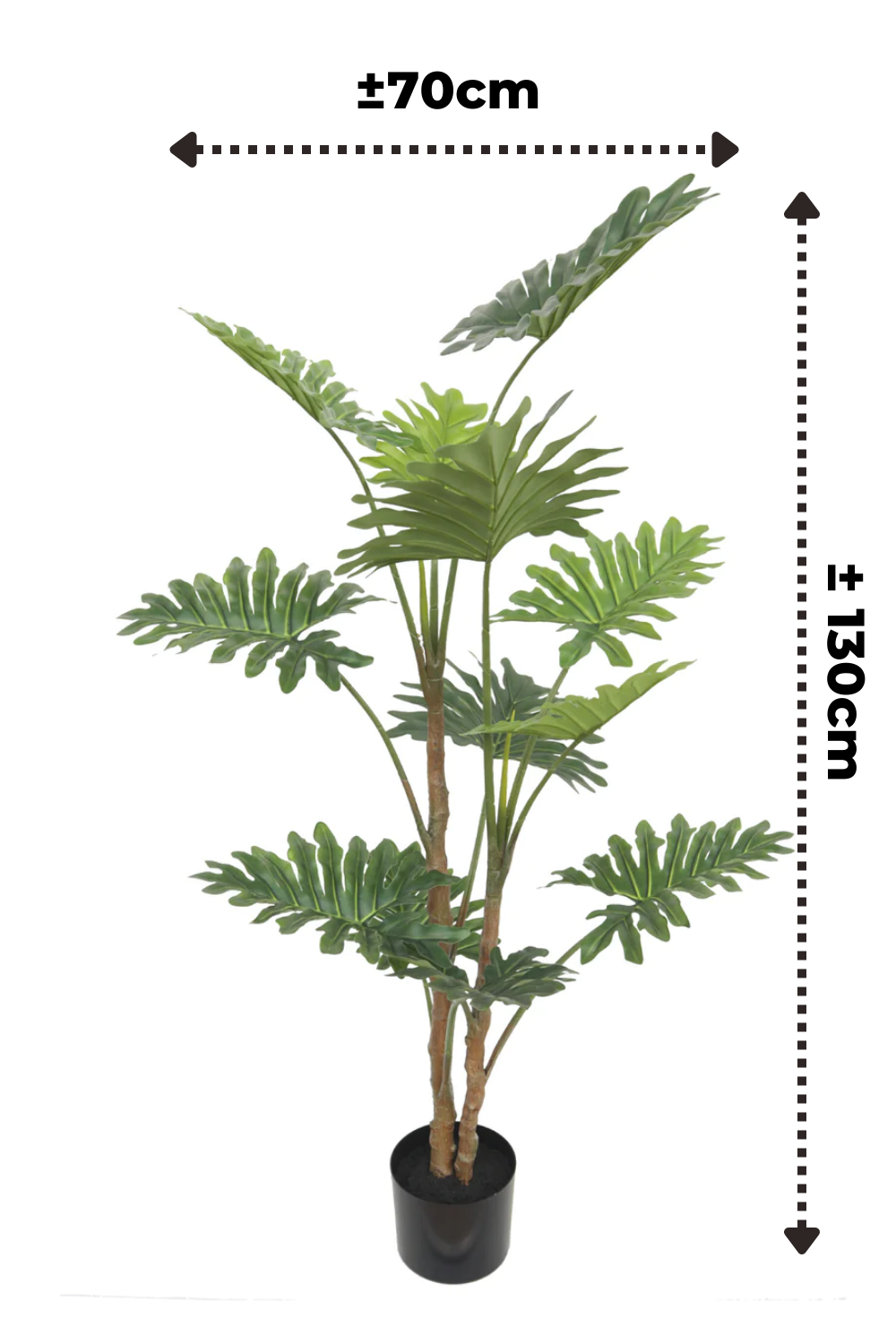 2st. Philodendron Kunstplant (160 & 130cm)