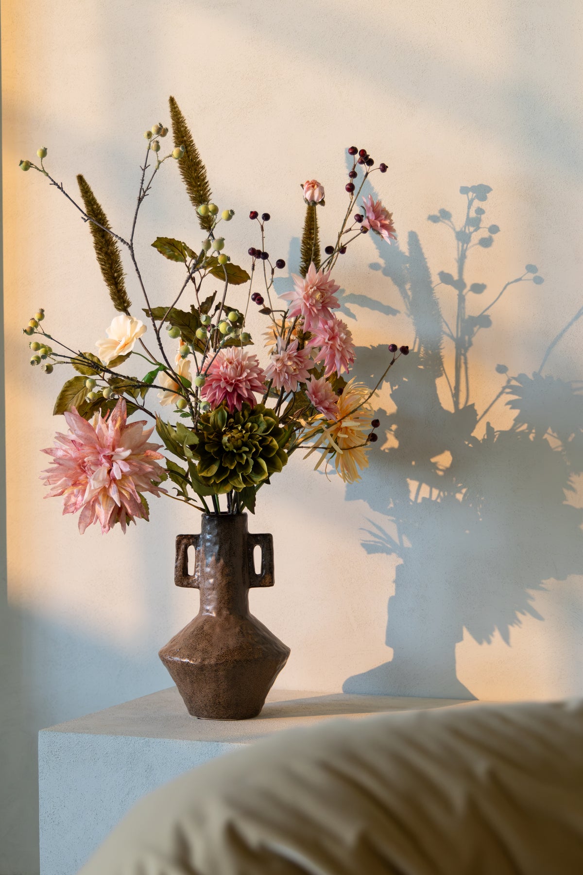 Kunstboeket Vintage Blush