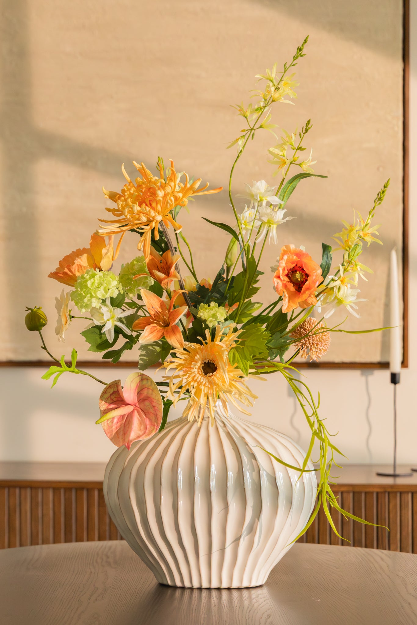 Kunstboeket Golden Garden