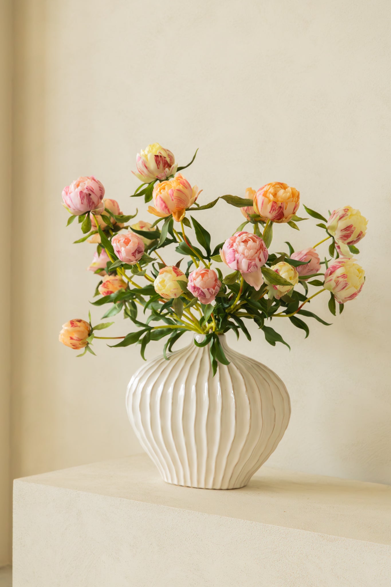 Kunstboeket Peony Heritage