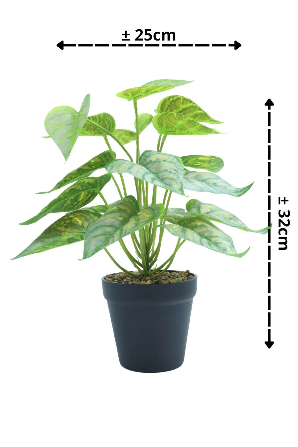 Caladium Kunstplant 32cm