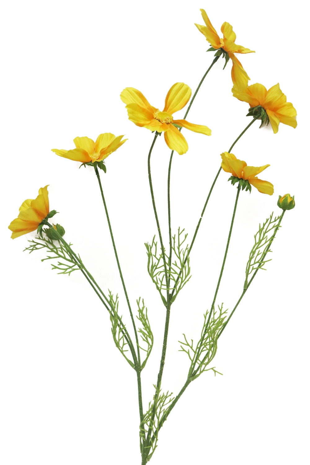 Cosmos Kunstbloem 92cm Geel