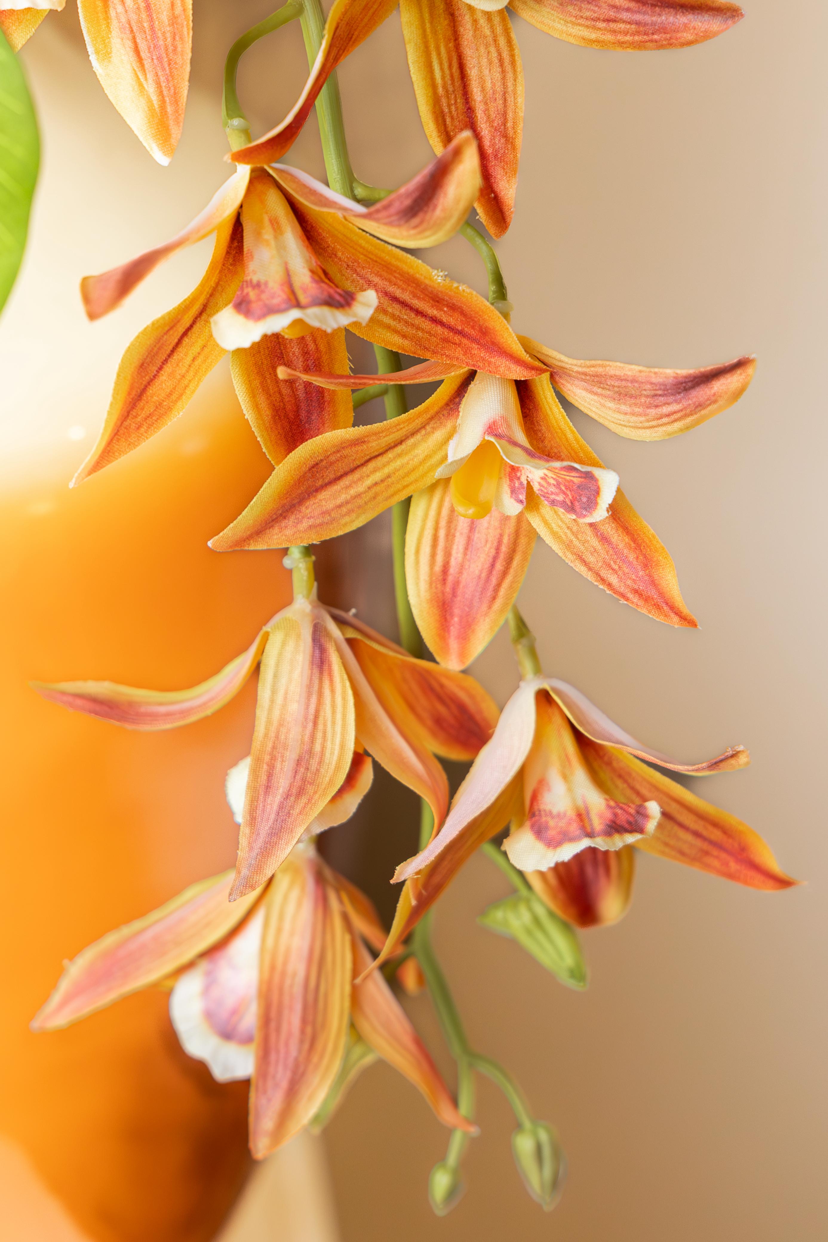 Details kunstboeket tropical treasure 3