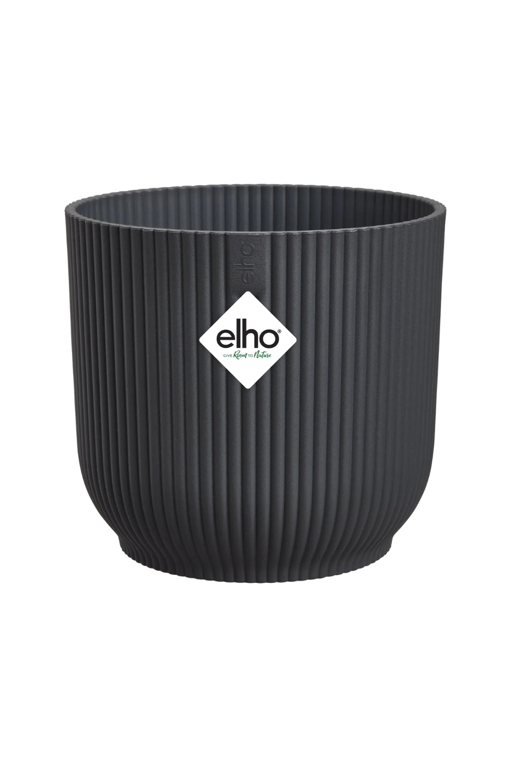Bloempot Elho Vibes Fold rond 18 cm Antraciet