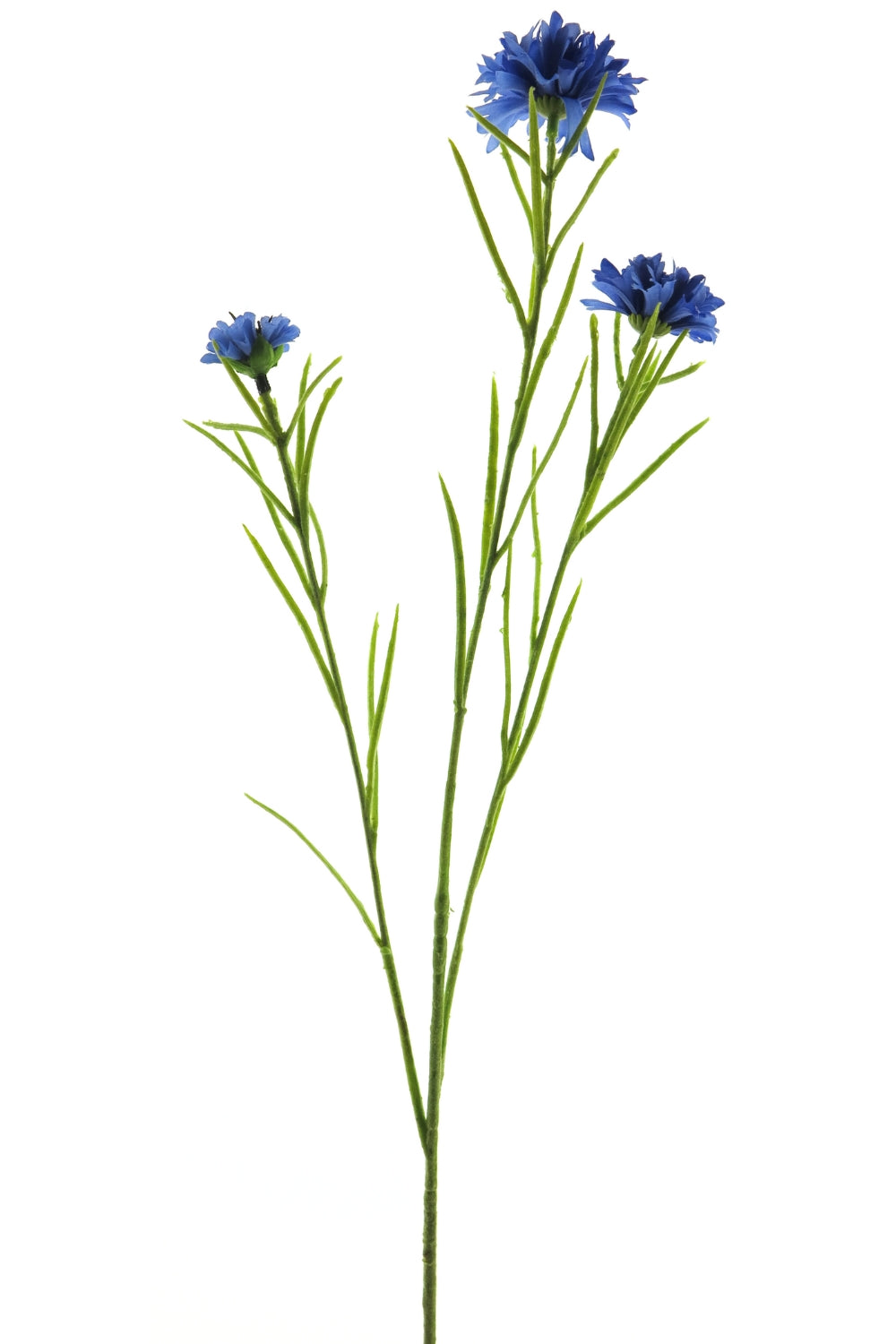 Korenbloem Kunstbloem 68cm Blauw