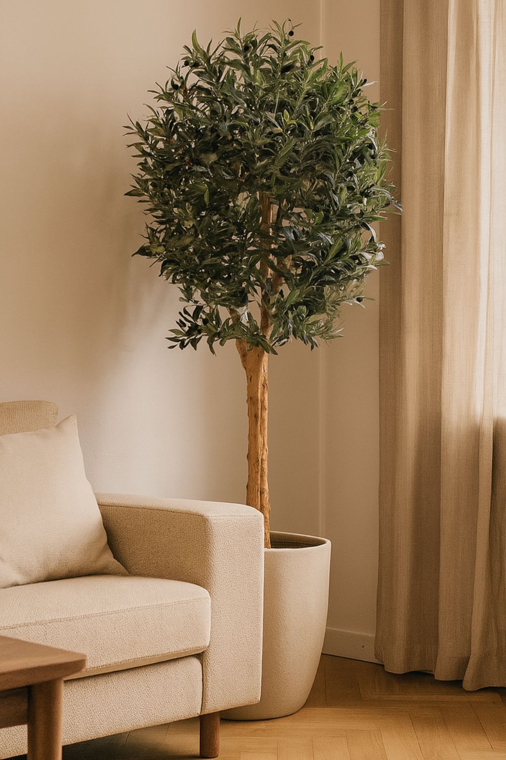 Kunst Olijfboom 160cm Deluxe