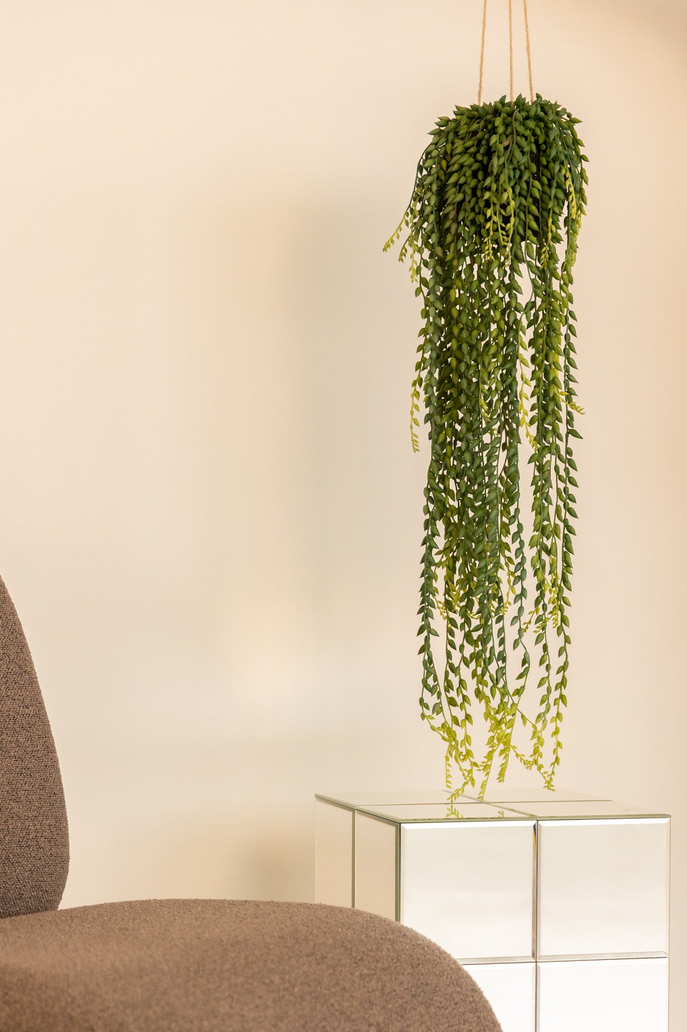 Senecio Kunst Hangplant 75cm