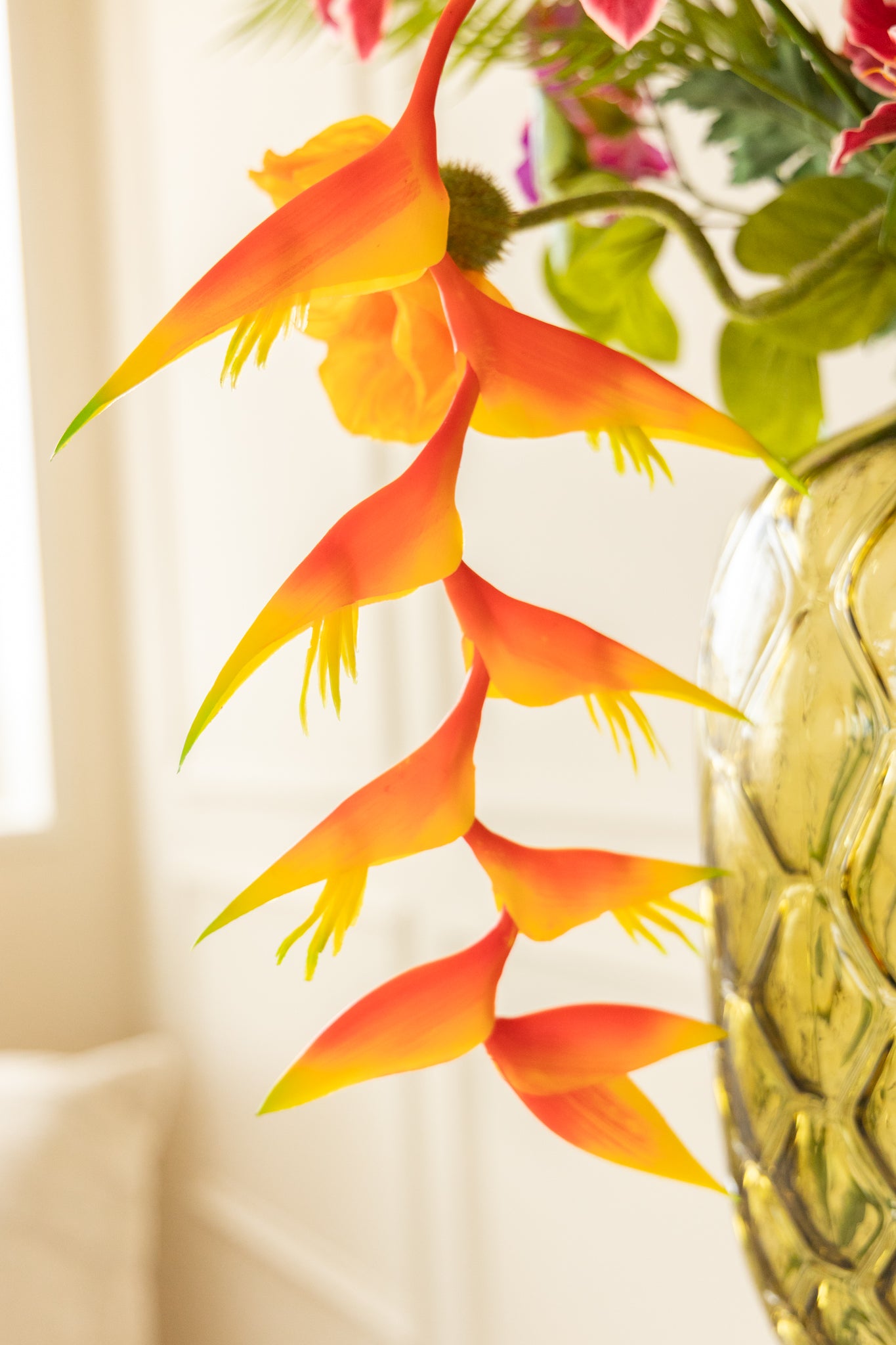 Kunstboeket Tropical Sunset XL