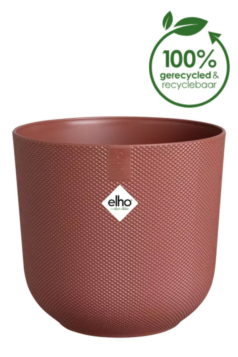 Bloempot Elho Jazz rond 14cm Tuscany Red