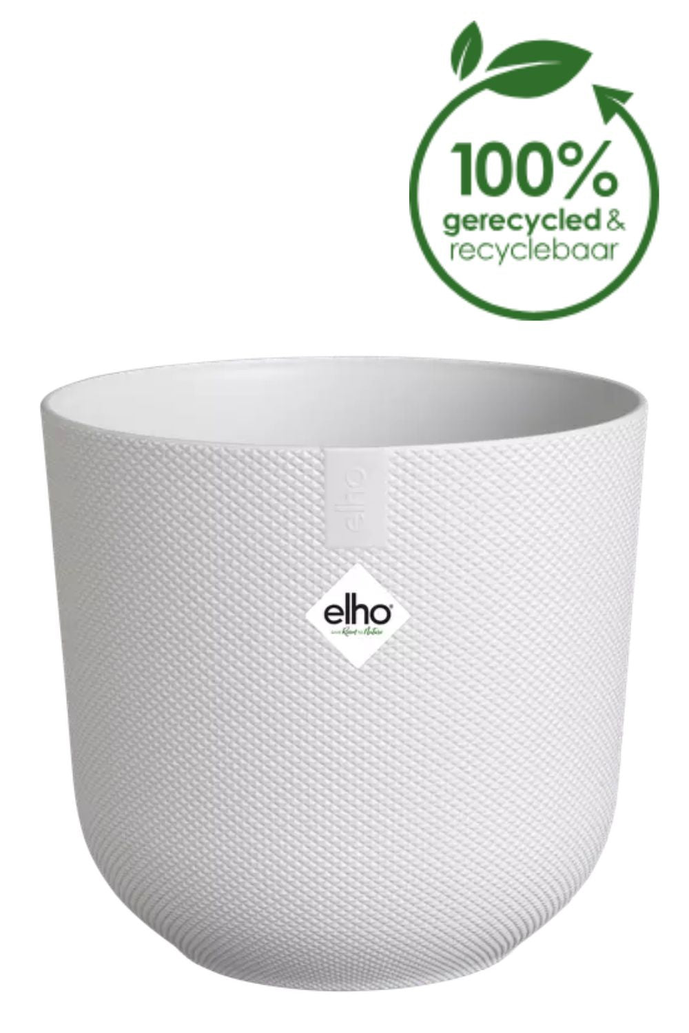 Bloempot Elho Jazz rond 14cm Silky White