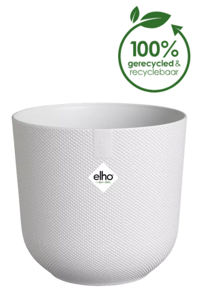 Bloempot Elho Jazz rond 14cm Silky White