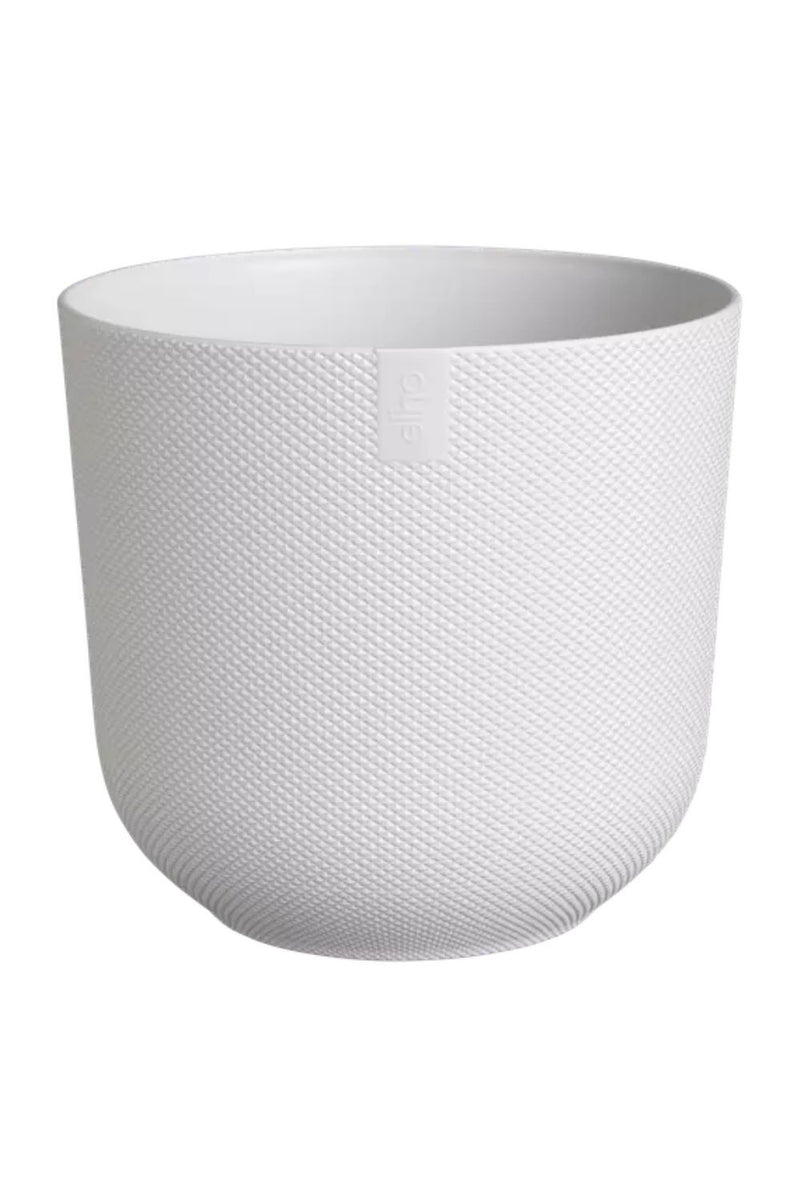 Bloempot Elho Jazz rond 14cm Silky White