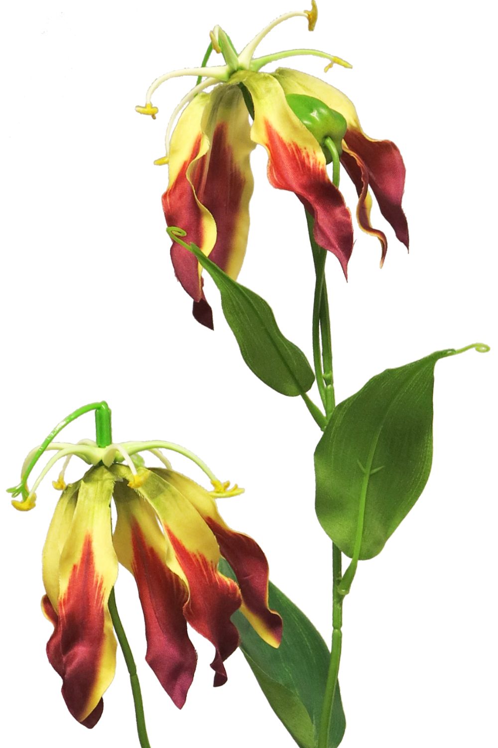 Gloriosa Kunstbloem 84cm Burgundy