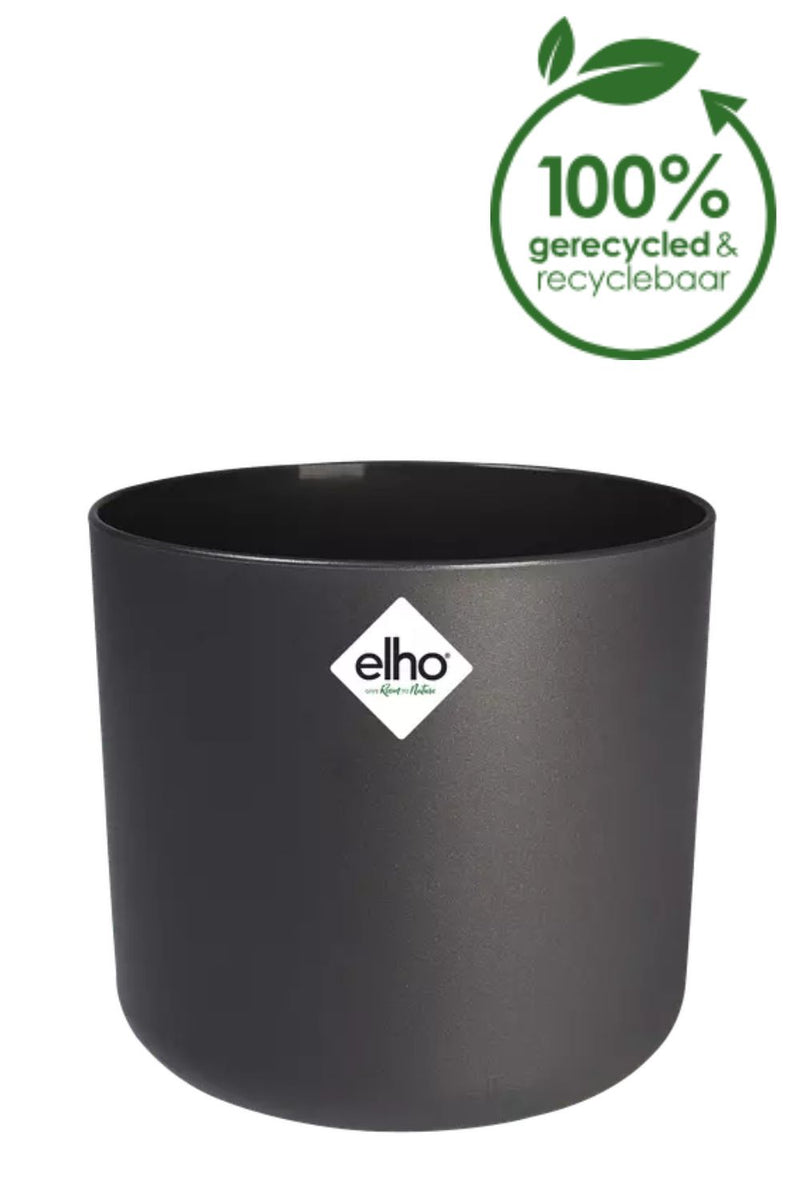 Bloempot Elho B.for soft round 18cm anthracite
