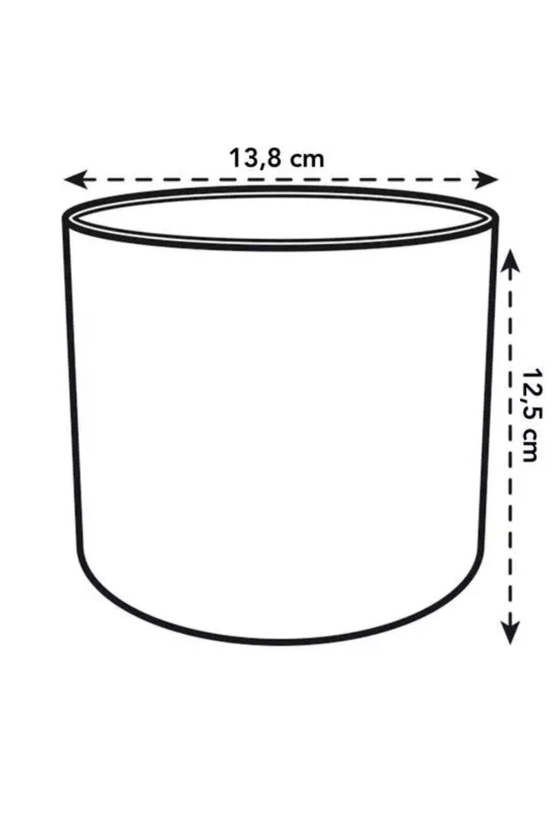 Bloempot Elho B. for soft rond 14cm Brique