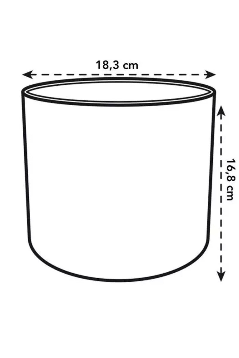 Bloempot Elho B.for soft round 18cm anthracite