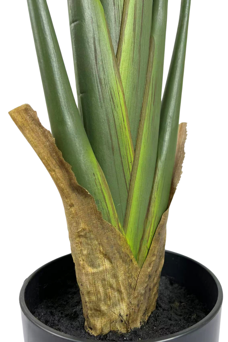 details onderkant strelitzia kunstplant 140cm