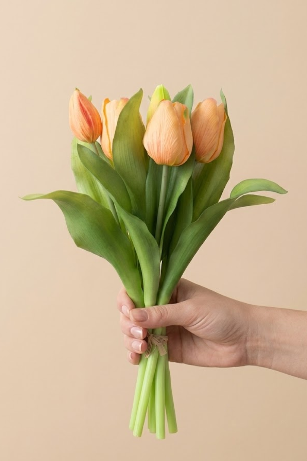 Kunsttulpen Vermeer Perzik 31cm