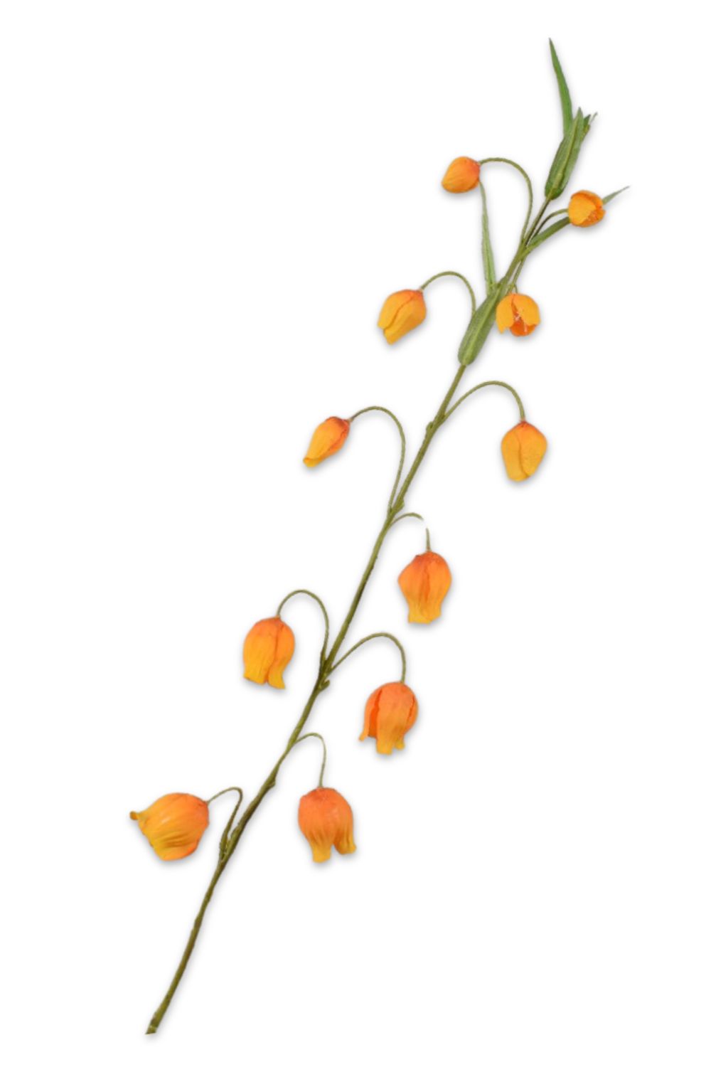 Sandersonia Kunstbloem 85cm Oranje