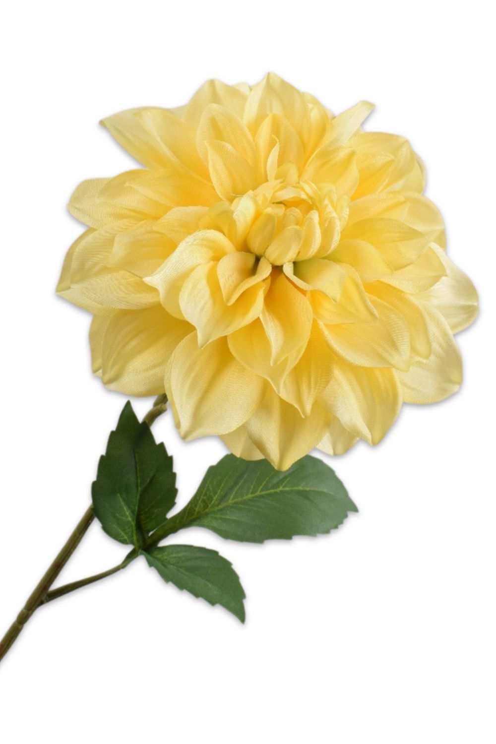 Dahlia Kunstbloem 71cm Geel