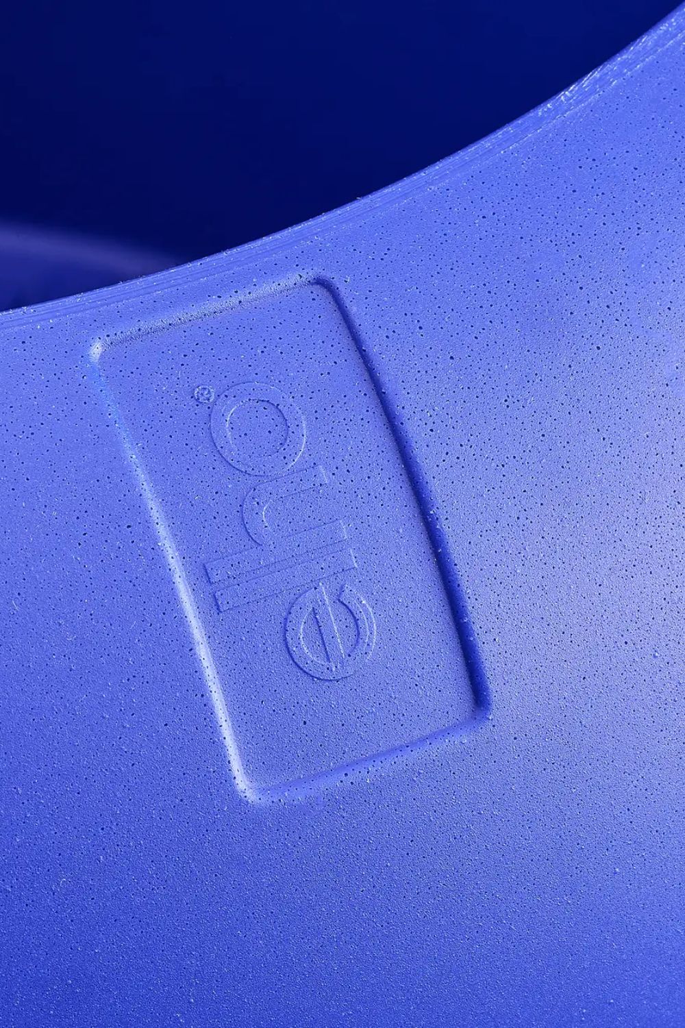 Bloempot Elho Amber roll low 40cm Royal Blue