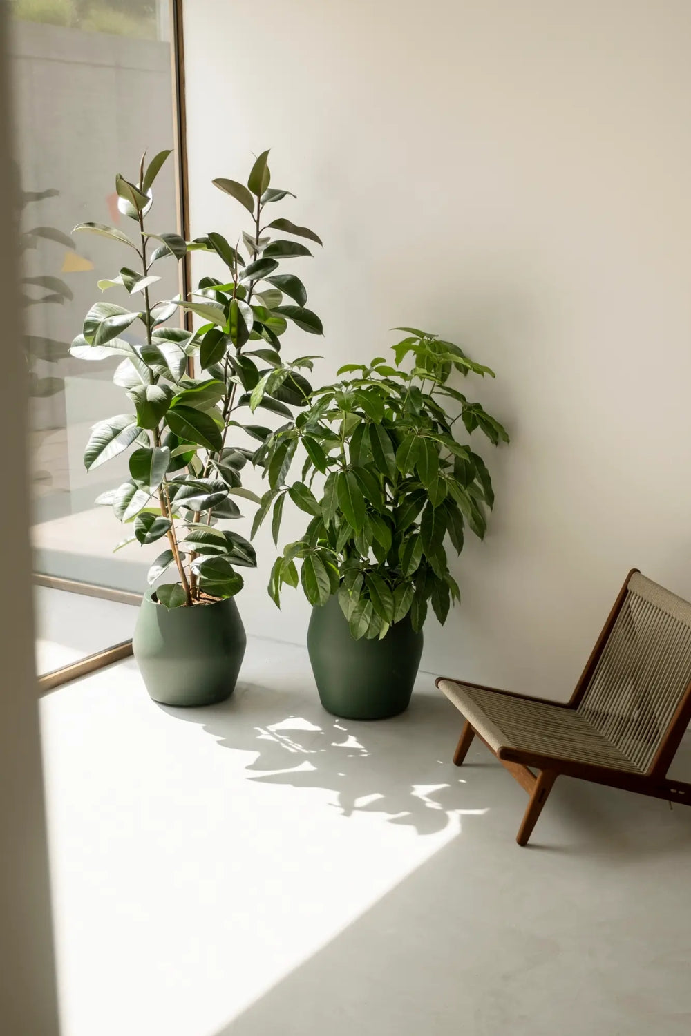 Bloempot Elho June split high 53cm smaragd groen