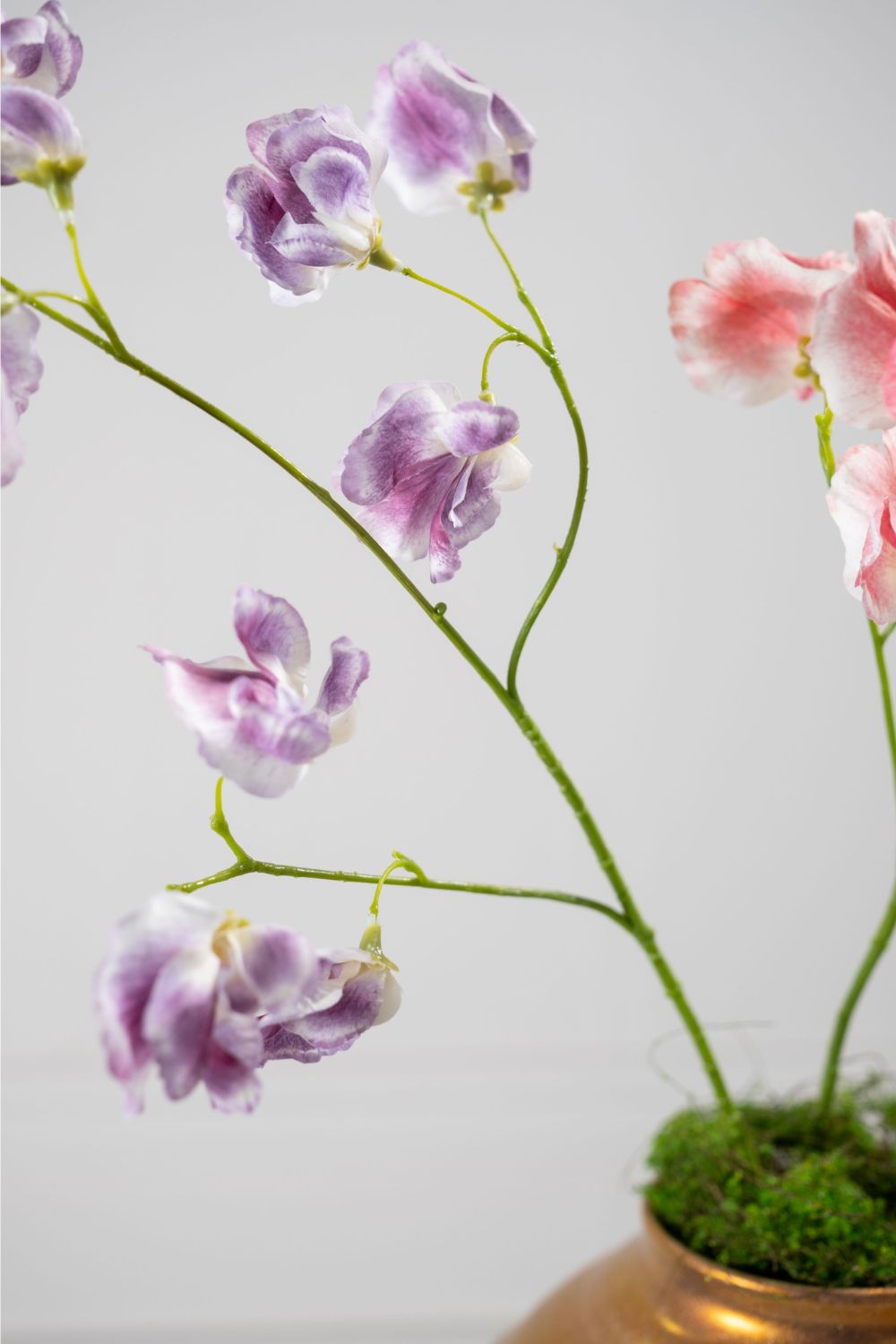 Lathyrus Kunstbloem 58cm Lila