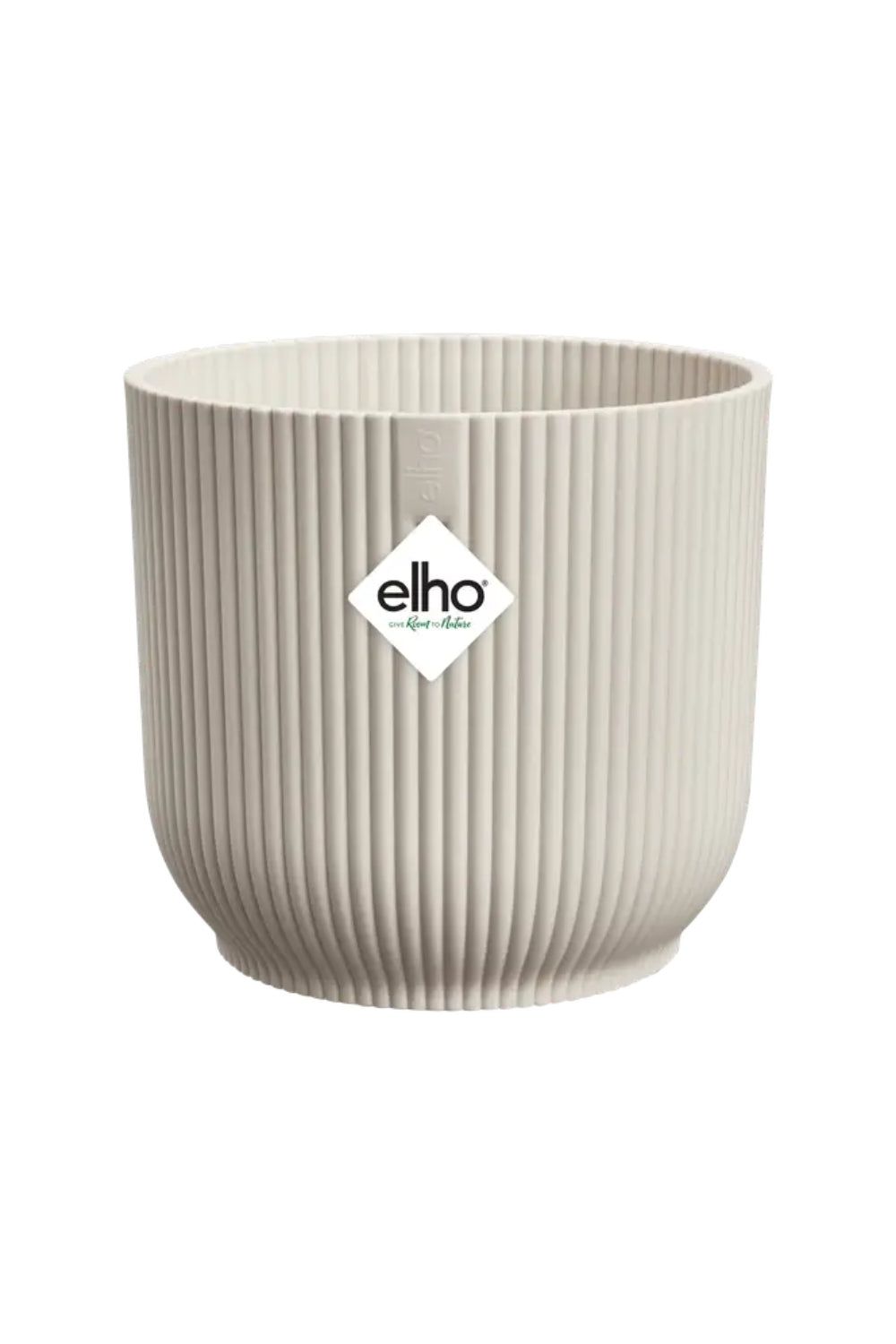 Bloempot Elho Vibes Fold rond 16 cm linnen wit