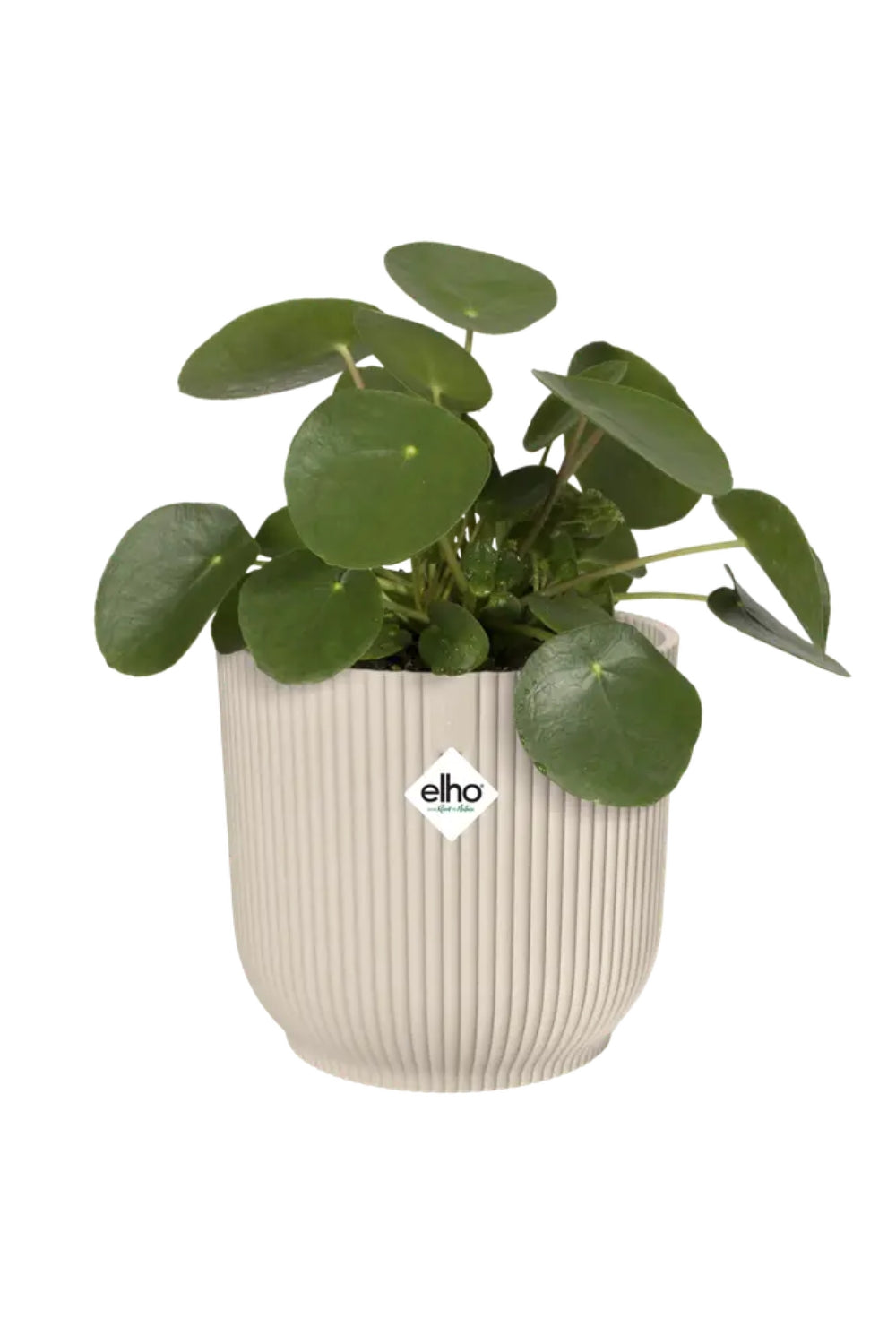 Bloempot Elho Vibes Fold rond 16 cm linnen wit