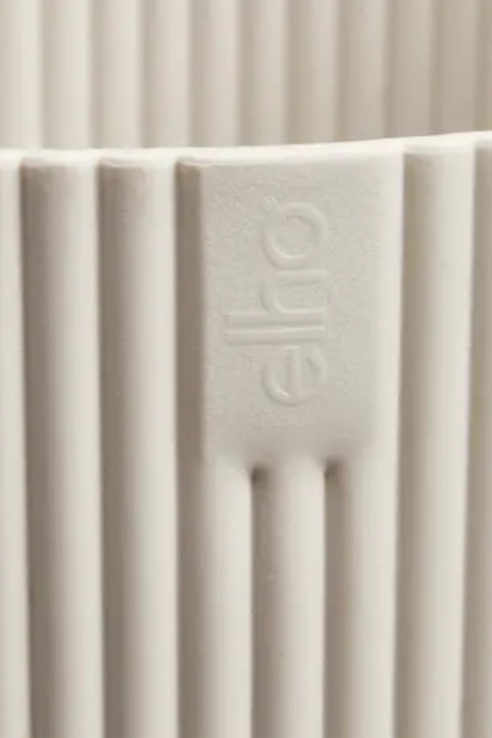 Bloempot Elho Vibes Fold rond 16 cm linnen wit