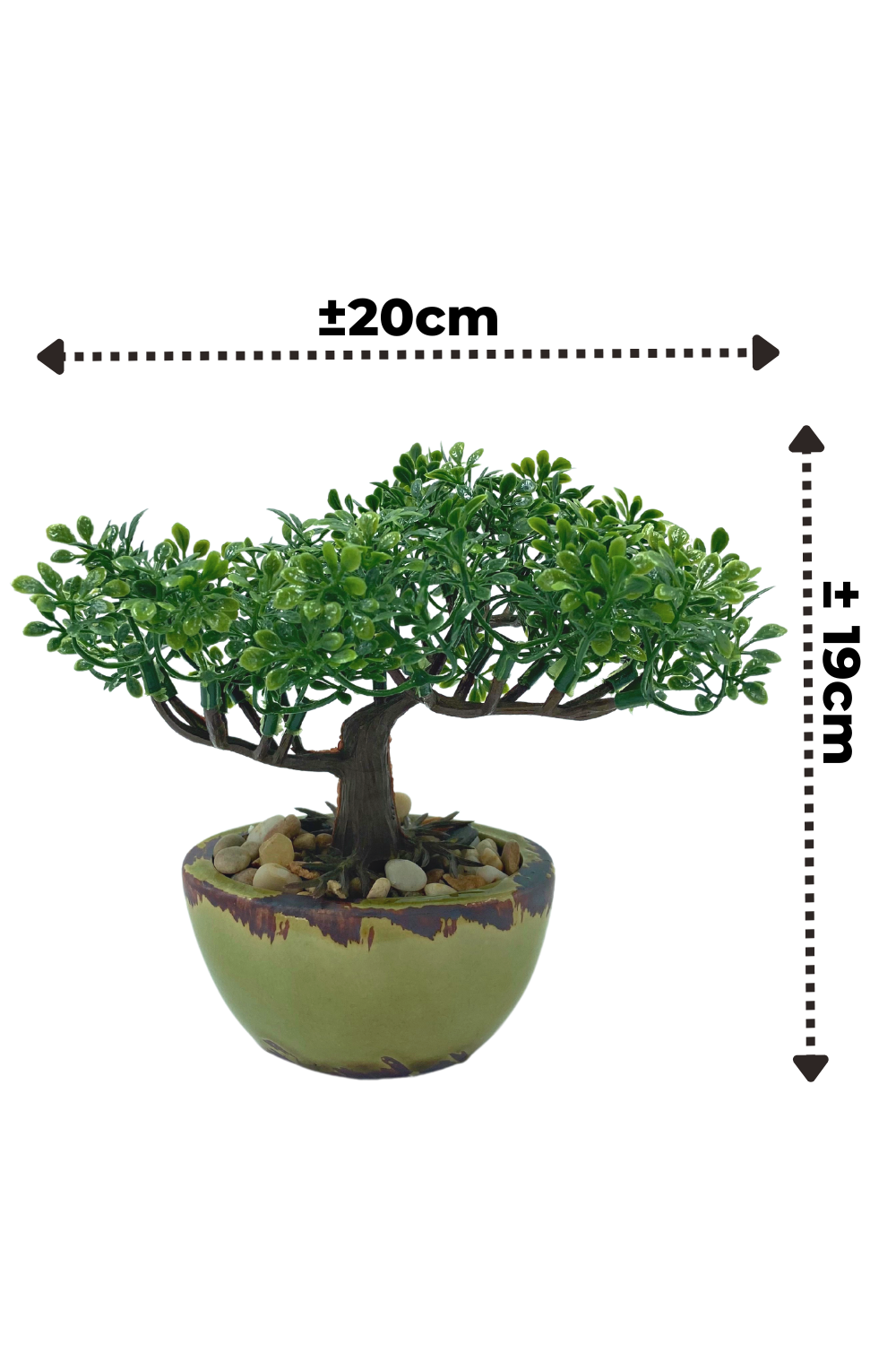 Bonsai Mini Kunstplant 19cm