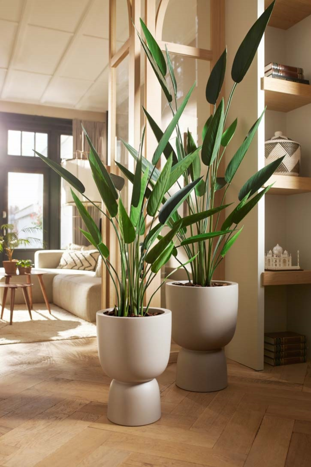 Bloempot Elho Pure Coupe 41 cm Balanced Beige