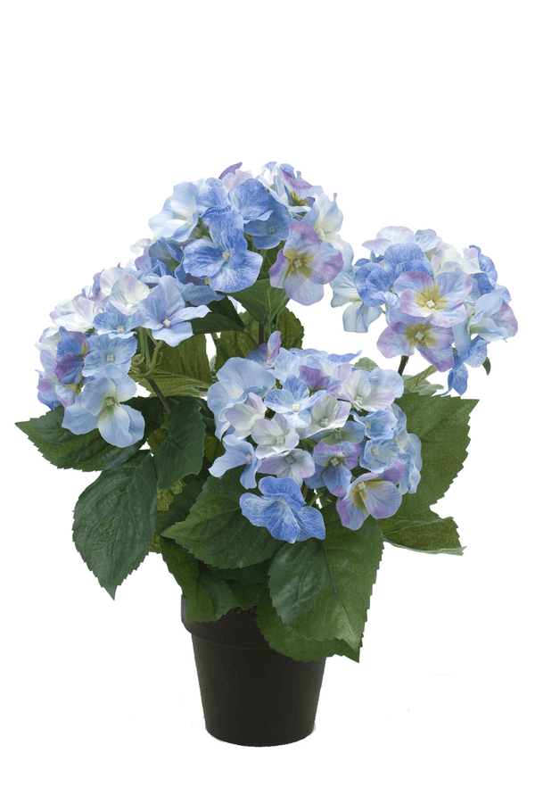 Hortensia Kunstplant Blauw 40cm