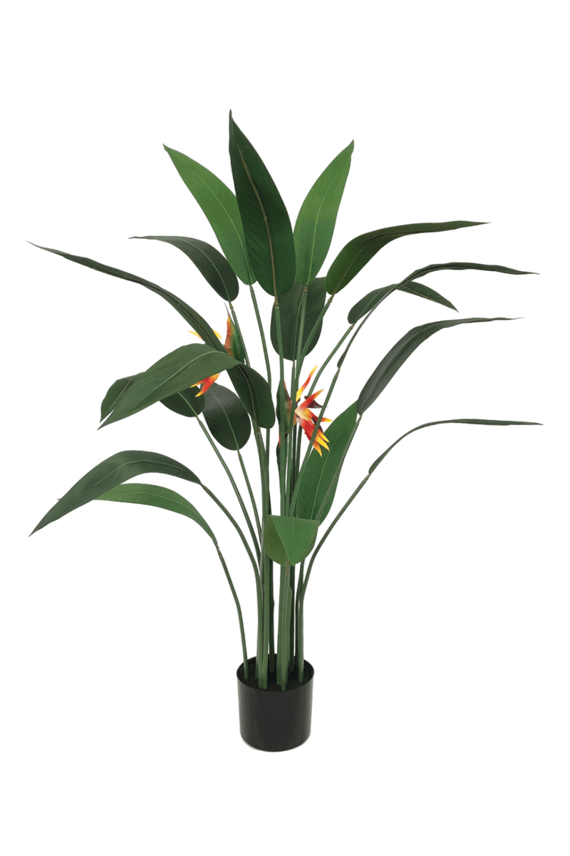 Strelitzia Kunstplant Met Bloem 110cm