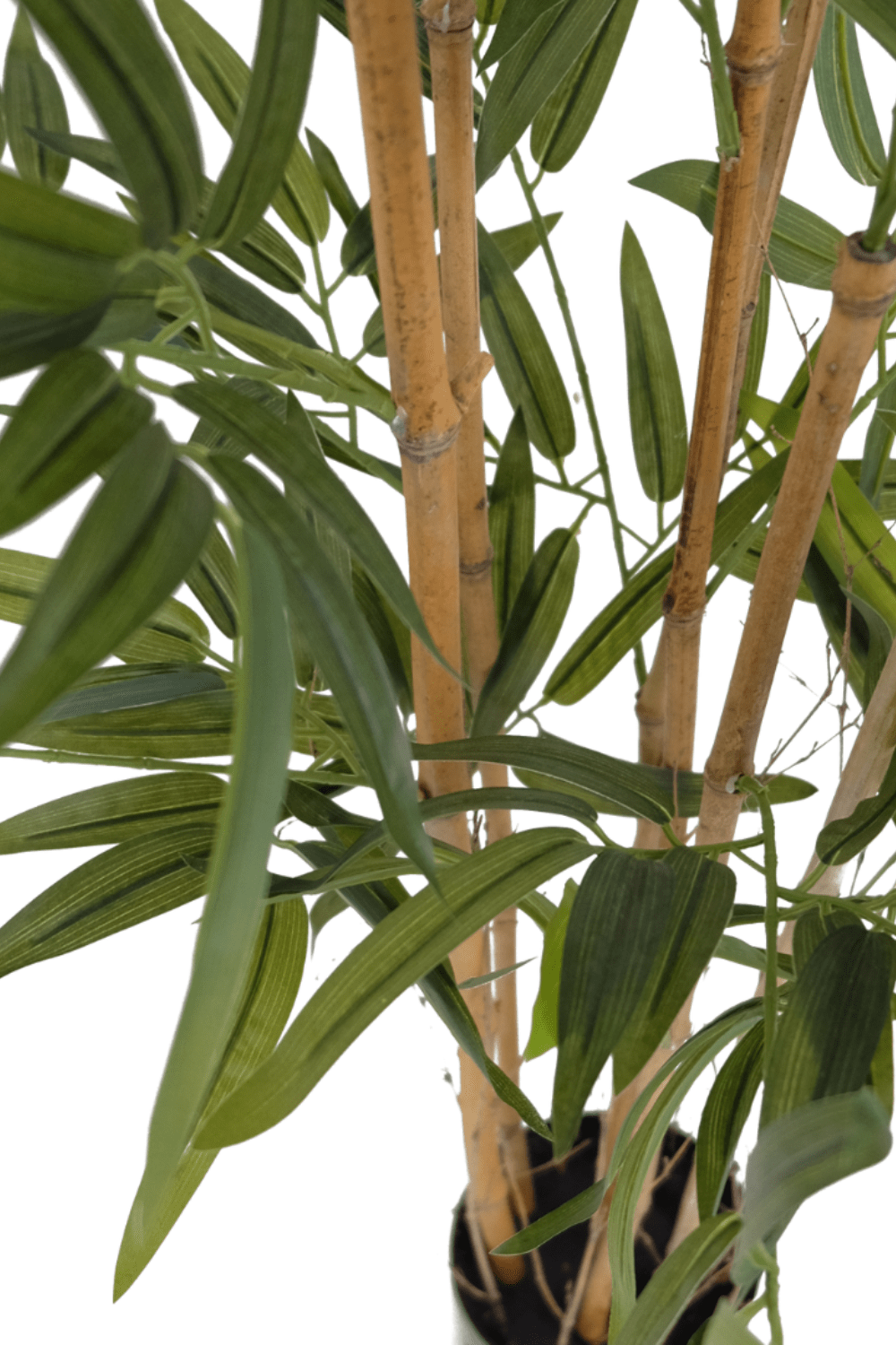 detials stam en bladeren bamboe kunstplant 180cm