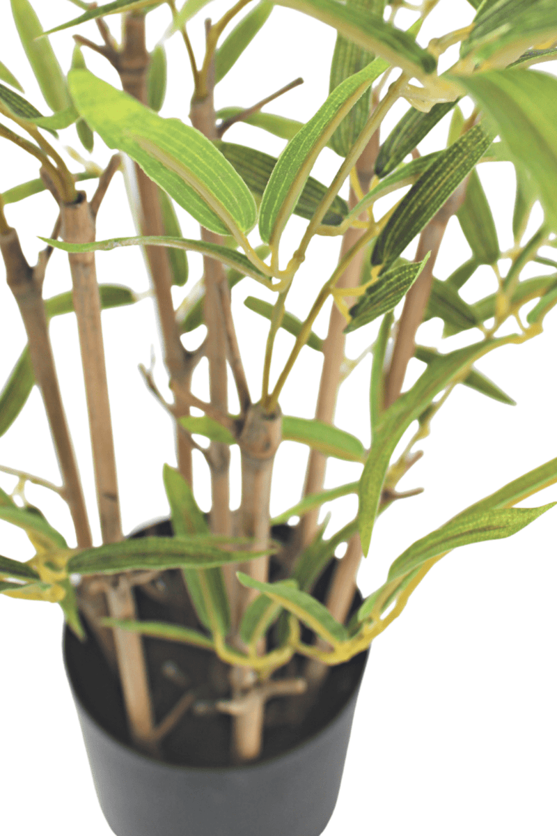 bovenaanzicht Bamboe kunstplant 60cm