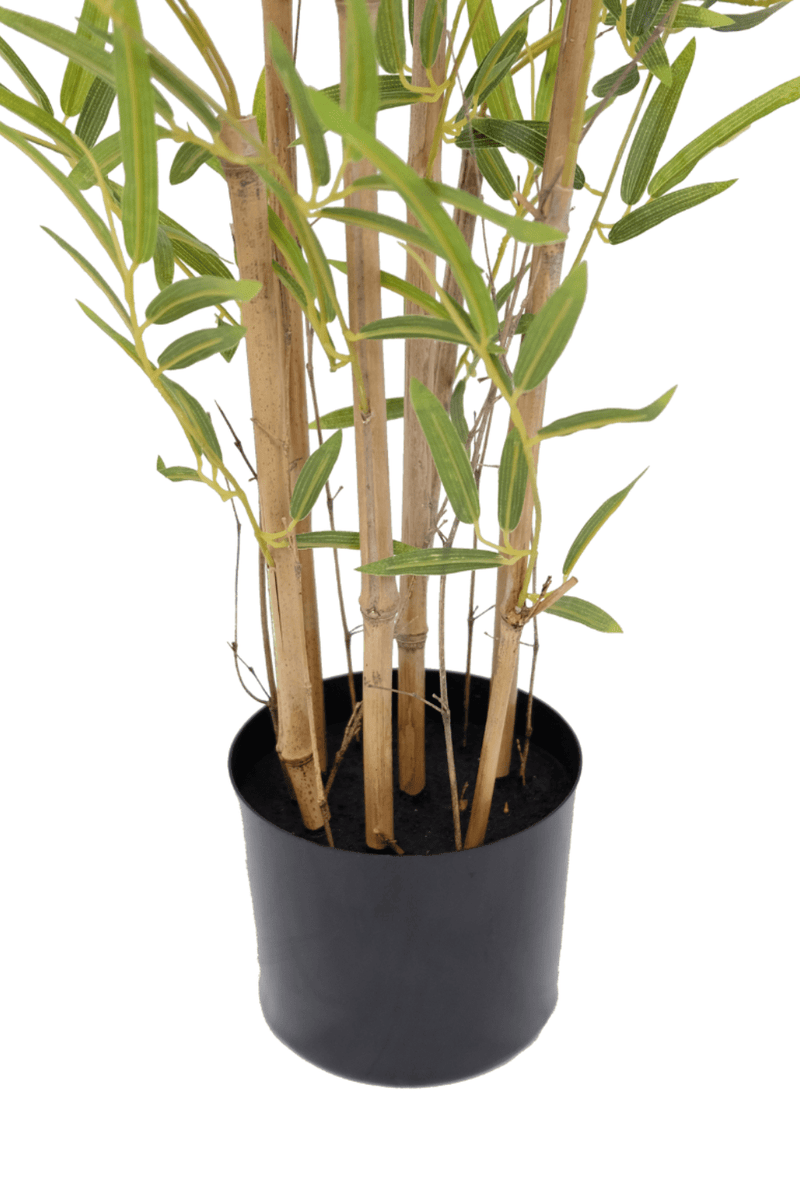 Onderkant Bamboe kunstplant 90cm